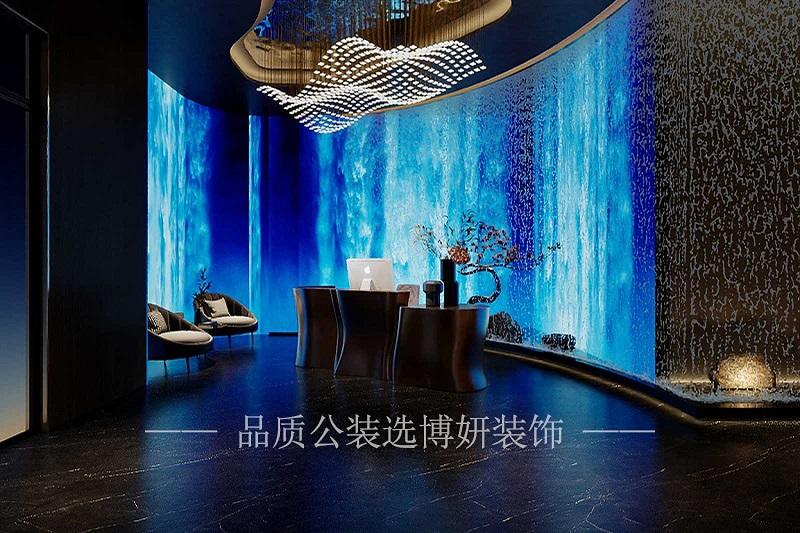 杭州轻奢风格足浴会所装修设计案例