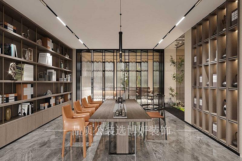 杭州新中式风格办公室装修设计案例