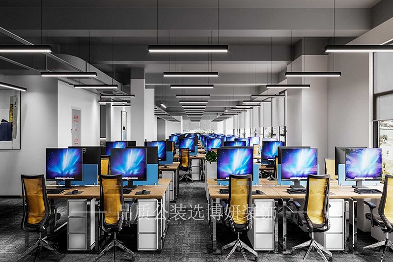 杭州现代风格办公室装修设计案例