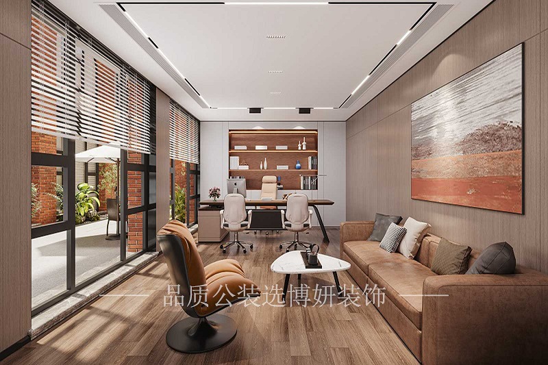 杭州新中式风格办公室装修设计