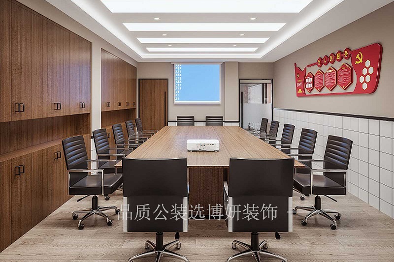 杭州现代简约风格办公室装修设计效果图