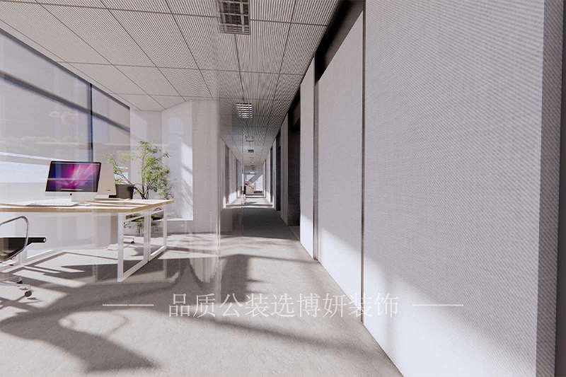 杭州商务公司办公室装修设计案例