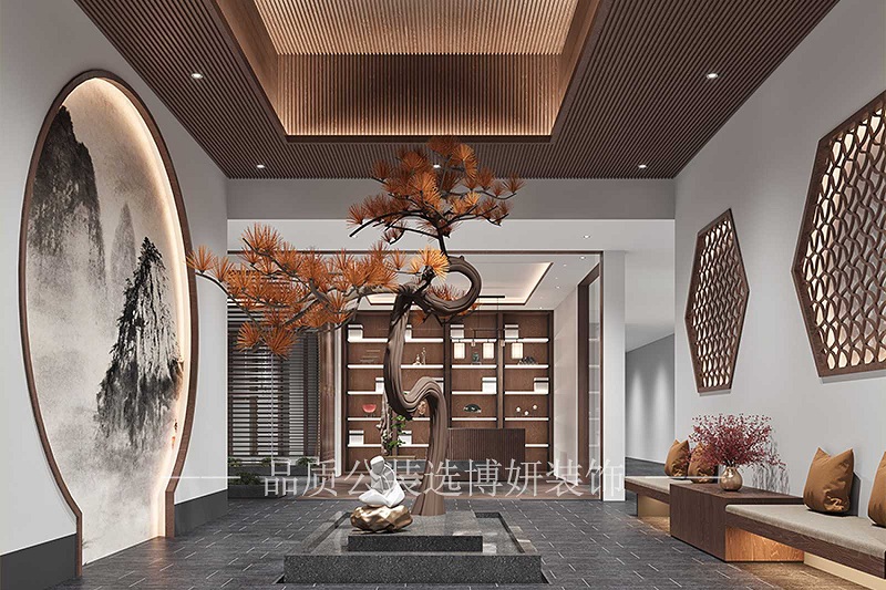 杭州新中式酒店装修设计案例