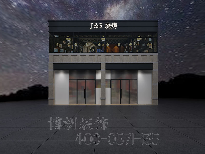 杭州60平米烤肉店装修,杭州烤肉店装修,杭州烤肉店装修价格,杭州烤肉店装修多少钱